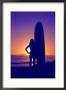 Surfer Girl, Silhouette by Jerry Koontz Limited Edition Pricing Art Print
