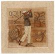 Golf Swing by Bruno Pozzo Limited Edition Print
