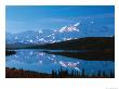 Mt. Mckinley Reflecting In Wonder Lake, Denali National Park, Alaska, Usa by Dee Ann Pederson Limited Edition Print