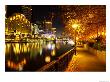 Southbank, Yarra River, And Flinders Walk, Melbourne, Victoria, Australia by David Wall Limited Edition Print