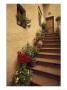 Tuscan Staircase, Italy by Walter Bibikow Limited Edition Pricing Art Print