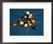 Cue Ball Hitting Pool Balls by Rick Souders Limited Edition Pricing Art Print