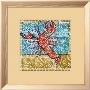 Mosaic Lobster by Susan Gillette Limited Edition Print