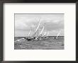 Sailboats Race Each Other Off The Coast Of England Near Cowes by W. Robert Moore Limited Edition Print