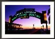 Neon Sign On Santa Monica Pier, Los Angeles, United States Of America by Richard Cummins Limited Edition Print