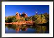 Red Rock Crossing At Cathedral Rocks Near Sedona, Cathedral Rocks, Usa by Mark Newman Limited Edition Print