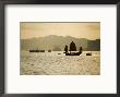 Duk Ling Junk Sailing On Hong Kong Harbour, Hong Kong, China by Greg Elms Limited Edition Print