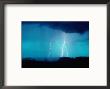 Lightning Over Great Basin Desert, Four Corners Monument Navajo Tribal Park, Utah, Usa by Karl Lehmann Limited Edition Print