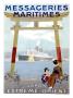 Messageries Maritimes, Japan by Sandy Hook Limited Edition Print