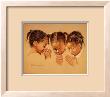 Three Girls Praying by Pam Mccabe Limited Edition Pricing Art Print