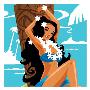 Leilani In Blue Bikini by Harry Briggs Limited Edition Pricing Art Print