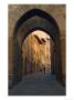 Walking Down The Medieval Streets, San Gimignano, Tuscany, Italy by Janis Miglavs Limited Edition Print