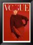 Vogue Cover, Red Rose, August 1956 by Norman Parkinson Limited Edition Print