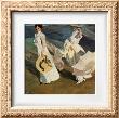 Walk On The Beach by Joaquã­N Sorolla Y Bastida Limited Edition Print