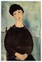Jeune Fille Brune Assise by Amedeo Modigliani Limited Edition Pricing Art Print