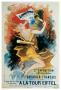 Courrier Francais, A La Tour Eiffel by Jules Cheret Limited Edition Print