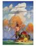 Crusoe's Raft by Newell Convers Wyeth Limited Edition Print