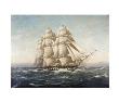 Uss Constitution by Myron Clark Limited Edition Print