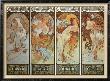 Les Saisons by Alphonse Mucha Limited Edition Pricing Art Print