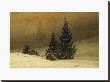 Winter Landscape With A Church by Caspar David Friedrich Limited Edition Print