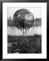 Fountains Surrounding Unisphere At New York World's Fair On Its Closing Day by Henry Groskinsky Limited Edition Print
