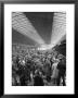 Sunday Afternoon Crowd Of Passenger Waiting For Trains At Union Station by Alfred Eisenstaedt Limited Edition Pricing Art Print