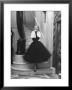 Short Wrap, Worn With Short Ball Gowns, Showing Off The Wearer's Waist by Nina Leen Limited Edition Print