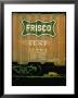 Railroad Box Car Showing The Logo Of The Frisco Railroad by Walker Evans Limited Edition Print