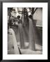 Workers Guiding Granary Filling Spouts As They Pour Tons Of Wheat Into River Barge For Shipment by Margaret Bourke-White Limited Edition Print