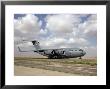 C-17 Globemaster Iii On The Runway by Stocktrek Images Limited Edition Pricing Art Print