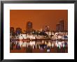 Rainbow Harbor And Skyline, Long Beach City, Los Angeles, California, Usa by Richard Cummins Limited Edition Print