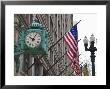 Marshall Field Building Clock, Now Macy's Department Store, Chicago, Illinois, Usa by Amanda Hall Limited Edition Print