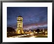 Clock Tower In The Square, Feilding, Manawatu, North Island, New Zealand, Pacific by Smith Don Limited Edition Print