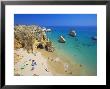Beach At Lagos, Algarve, Portugal, Europe by Papadopoulos Sakis Limited Edition Pricing Art Print