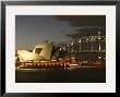 Sydney Opera House And Harbor Bridge At Night, Sydney, Australia by David Wall Limited Edition Pricing Art Print