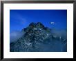 Helicopter Flying Over Mt. Venjetind, Near Romsdalen, Romsdalen Alps, Norway by Anders Blomqvist Limited Edition Print