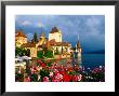 Oberhofen Castle, Lake Thun, Thun, Bern, Switzerland by David Tomlinson Limited Edition Print