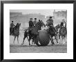 Push Ball Game At The Hippodrome Stadium by Howard Sochurek Limited Edition Print