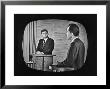 Presidential Candidate Richard M. Nixon Speaking During A Televised Debate by Paul Schutzer Limited Edition Pricing Art Print