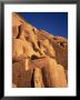 Large Carved Seated Statues Of The Pharaoh, Temple Of Rameses Ii, Nubia, Egypt by Sylvain Grandadam Limited Edition Print