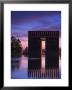 Gate Of Time And Reflecting Pool, Oklahoma City National Memorial by Richard Cummins Limited Edition Print