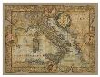 Map Of Italy by John Douglas Limited Edition Print