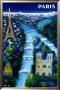 Paris by Bernard Villemot Limited Edition Print