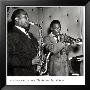 Charlie Parker And Miles Davis by William P. Gottlieb Limited Edition Print