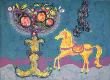 Le Petit Cheval Dore by Agustin Ubeda Limited Edition Print