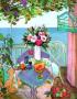 La Cage Aux Oiseaux by Josette Herard-Marlin Limited Edition Print