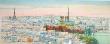 Paris, Panorama Vers Notre-Dame Ii by Rolf Rafflewski Limited Edition Print