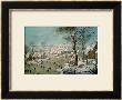 A Marbled Gray And White Slab Of Granite by Pieter Brueghel The Younger Limited Edition Print