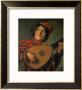 Portrait Of A Jester With A Lute by Frans Hals Limited Edition Print