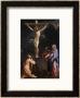 Christ On The Cross With The Magdalen by Eustache Le Sueur Limited Edition Pricing Art Print